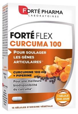 Forté Pharma Forté Flex Curcuma - 100 - - 15 Gélules