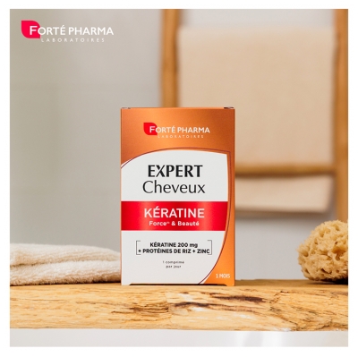Forté Pharma Expert Cheveux Kératine 200 30 Comprimés