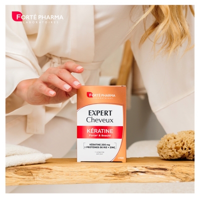 Forté Pharma Expert Cheveux Kératine 200 30 Comprimés