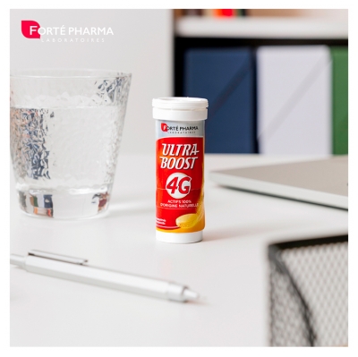 Forté Pharma Ultra Boost 4G Tube de 10 Comprimés Effervescents