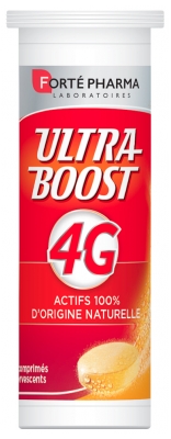 Forté Pharma Ultra Boost 4G Tube de 10 Comprimés Effervescents