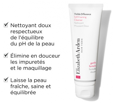 Elizabeth Arden Visible Différence Nettoyant Moussant Formule Douce 125 ml