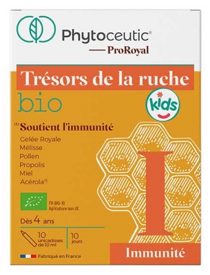 Phytoceutic ProRoyal Kids Immunité Trésors de la Ruche Bio 10 Doses