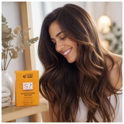 MKL Green Nature Shampoing Solide Huile de Coco 65 g