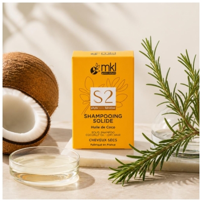 MKL Green Nature Shampoing Solide Huile de Coco 65 g