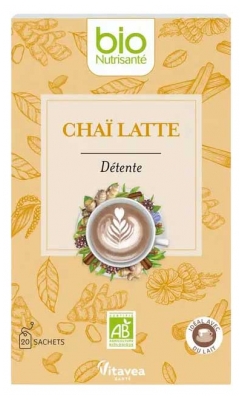 Vitavea Chaï Latte Détente Bio 20 Sachets