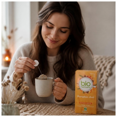 Vitavea Infusion Pumpkin Chaï Courge Orange Bio 20 Sachets