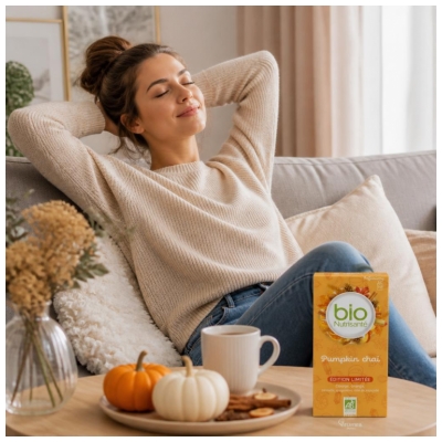 Vitavea Infusion Pumpkin Chaï Courge Orange Bio 20 Sachets