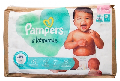 Pampers Harmonie T4 (9-14 Kg) Emballage Recyclé 36 Couches