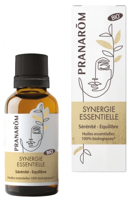 Pranarôm Synergie Essentielle Sérénité Équilibre Bio 30 ml