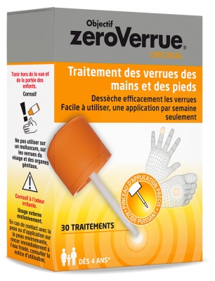 Mylan Objectif ZeroVerrue Traitement des Verrues Mains et Pieds 5 ml