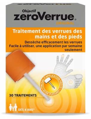 Mylan Objectif ZeroVerrue Traitement des Verrues Mains et Pieds 5 ml
