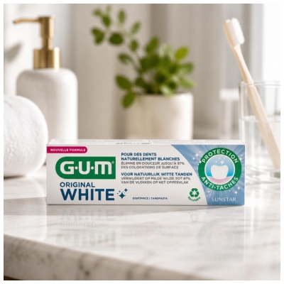 GUM Gel Dentifrice Original White 75 ml