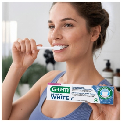 GUM Gel Dentifrice Original White 75 ml