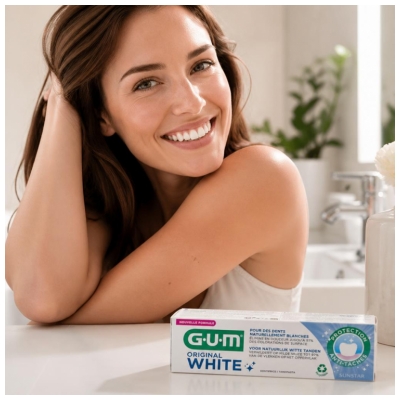 GUM Gel Dentifrice Original White 75 ml