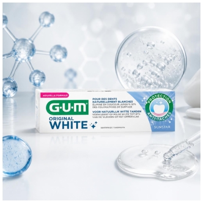 GUM Gel Dentifrice Original White 75 ml