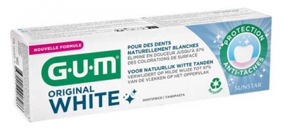 GUM Gel Dentifrice Original White 75 ml