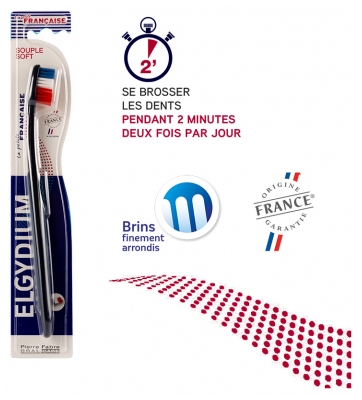 Elgydium Brosse à Dent la Petite Française Souple