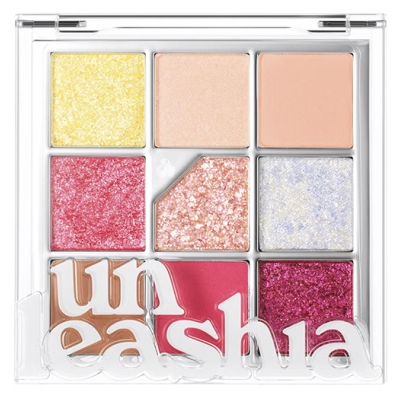 Unleashia Glitterpedia Palette Yeux 9 Couleurs - Teinte : All Of Peach Ade