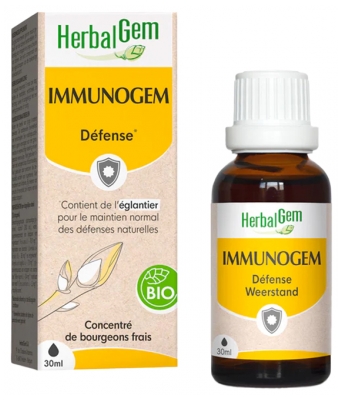 HerbalGem Immunogem Concentré de Bourgeons Frais Bio 30 ml