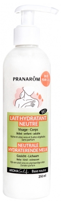 Pranarôm Aromaself Lait Hydratant Neutre pour le Visage et le Corps Bio 250 ml