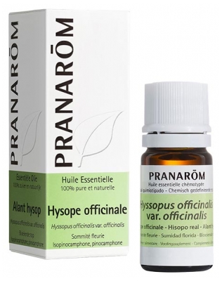 Pranarôm Huile Essentielle Hysope Officinale (Hyssopus Officinalis Var.Officinalis) Hect 5 ml