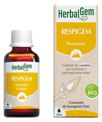 HerbalGem Respigem Concentré de Bourgeons Frais Bio 30 ml