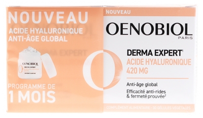 Oenobiol Derma Expert Acide Hyaluronique 420 mg Lot de 2 x 30 Unités
