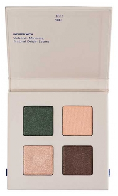 Korres Real Color Palette Ombres à Paupières 4 Teintes 4 g - Teinte : 01 Forest Nude