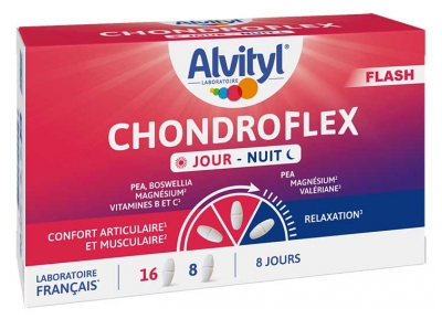 Alvityl Chondro Flex Jour/Nuit 16 + 8 Comprimés 