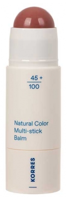 Korres Natural Color Multi-Stick Baume Teinté Effet Bonne Mine 4,5 g - Teinte : 32 Muted Brown