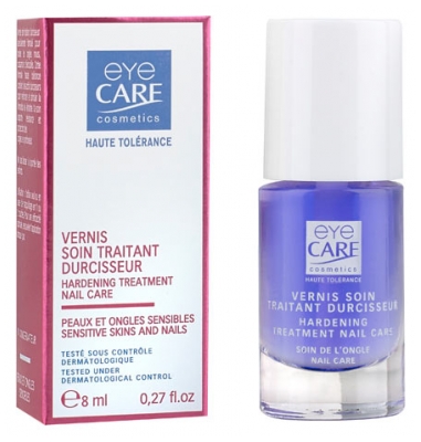 Eye Care Vernis Soin Traitant Durcisseur Peaux et Ongles Sensibles 8 ml