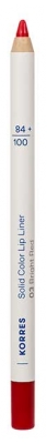Korres Solid Color Liner Lèvres 1,2 g - Teinte : 03 Bright Red