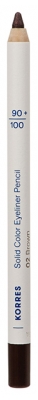Korres Solid Color Crayon Yeux Eyeliner 1,2 g - Teinte : 02 Brown