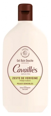 Cavaillès Gel Bain Douche Zeste de Verveine pour Peaux Sensibles 400 ML