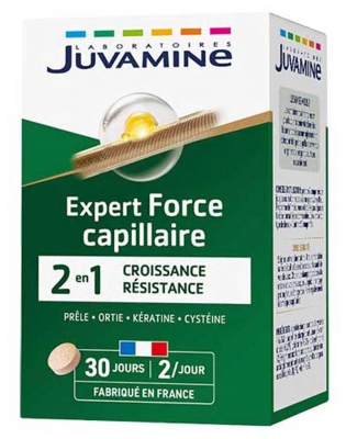 Juvamine Expert Force Capillaire Croissance & Resistance 60 Comprimés