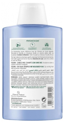 Klorane Volume Shampoing Volumisant & Gainant 200 ml