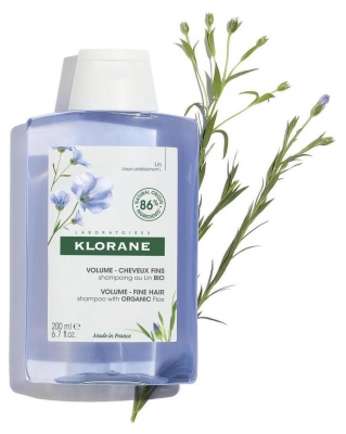 Klorane Volume Shampoing Volumisant & Gainant 200 ml