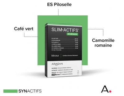 Aragan Synactifs LipoActifs Minceur 30 Gélules