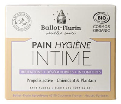 Ballot-Flurin Pain Hygiène Intime Sans Alcool Bio 100 g