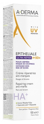 A-DERMA Epitheliale A.H Ultra Repair Crème Anti-Marques Réparatrice SPF50+ 100 ml