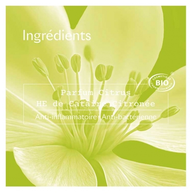 Sanoflore Déodorant Fraîcheur 24H Citrus Biologique 50 ML