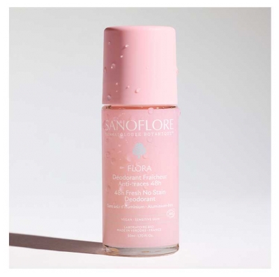 Sanoflore Déodorant Fraîcheur 48H Flora Biologique 50 ML