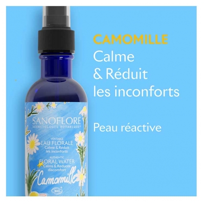 Sanoflore Véritable Eau Florale à la Camomille x Jacques Merle 200 ml