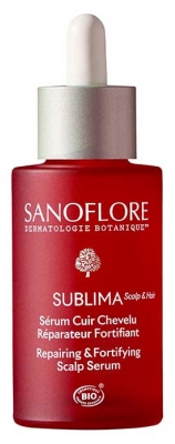 Sanoflore Sublima Sérum Cuir Chevelu Réparateur Fortifiant Bio 50 ml