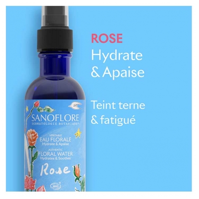 Sanoflore Véritable Eau Florale à la Rose x Jacques Merle 200 ml