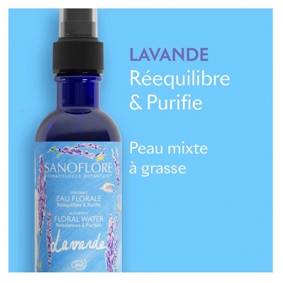 Sanoflore Véritable Eau Florale à la Lavande x Jacques Merle 200 ml