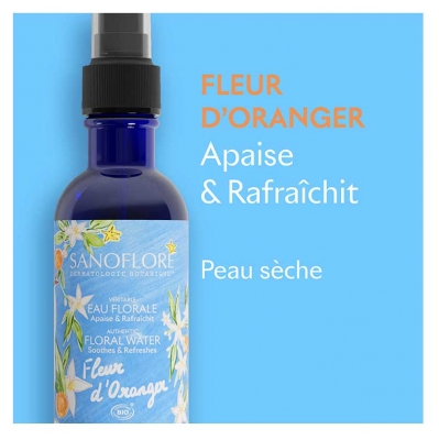Sanoflore Véritable Eau Florale à la Fleur d'Oranger x Jacques Merle 200 ml