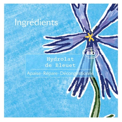 Sanoflore Véritable Eau Florale au Bleuet x Jacques Merle 200 ml