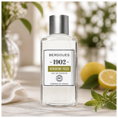 Berdoues Eau de Cologne Verveine Yuzu Flacon 245 ml